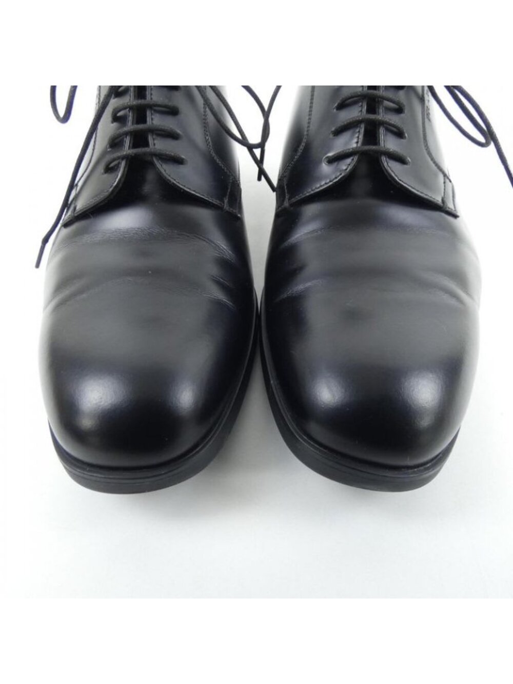 Prada 2 Ee294 Size 7.5 Black Shoes - Picture 8 of 9